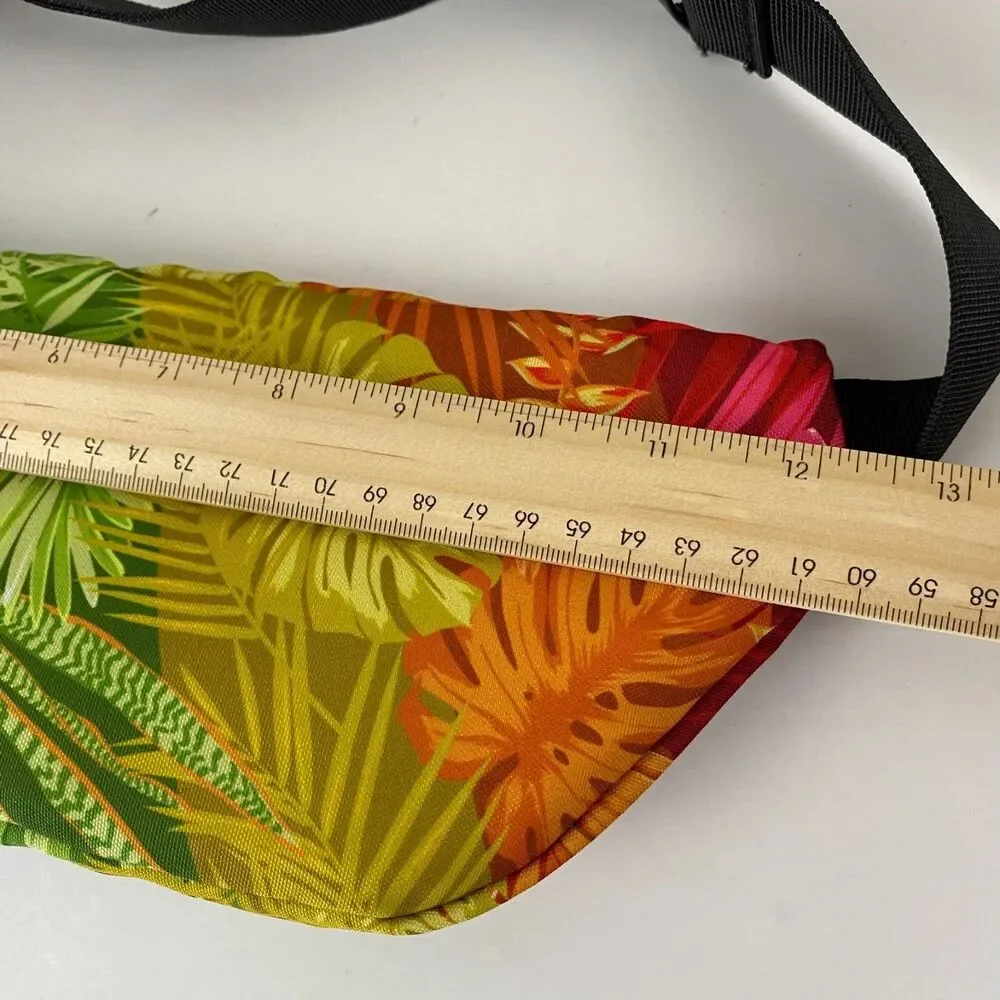 Bacardi Rum Fanny Pack Unisex One Size Rainbow Tropical Pride Waist Bag Adjustab